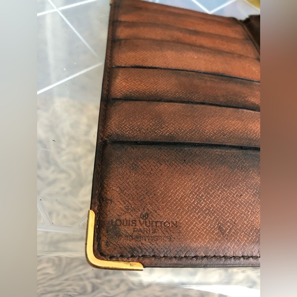 LOUIS VUITTON Bifold Wallet Grunge Lace Art - Picture 11 of 11